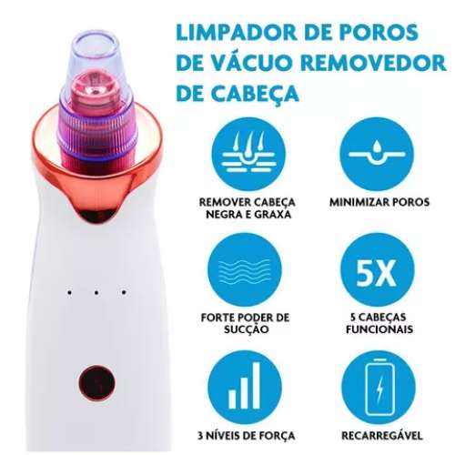 Removedor Profissional de Cravos e Espinhas Peeling