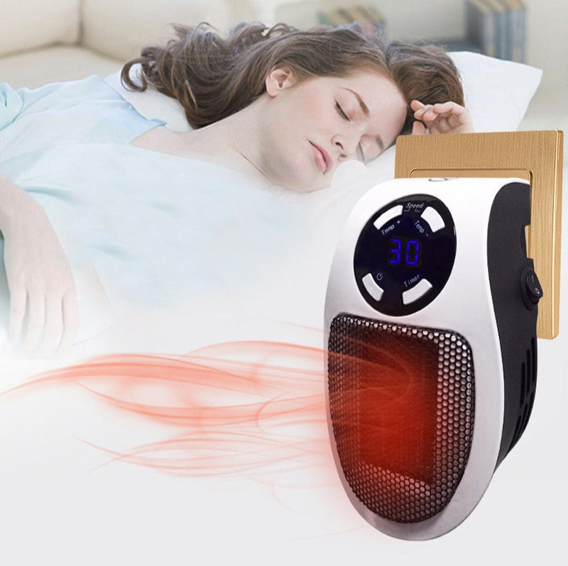 Aquecedor com Ventilação Portátil Para Inverno Heather Fan