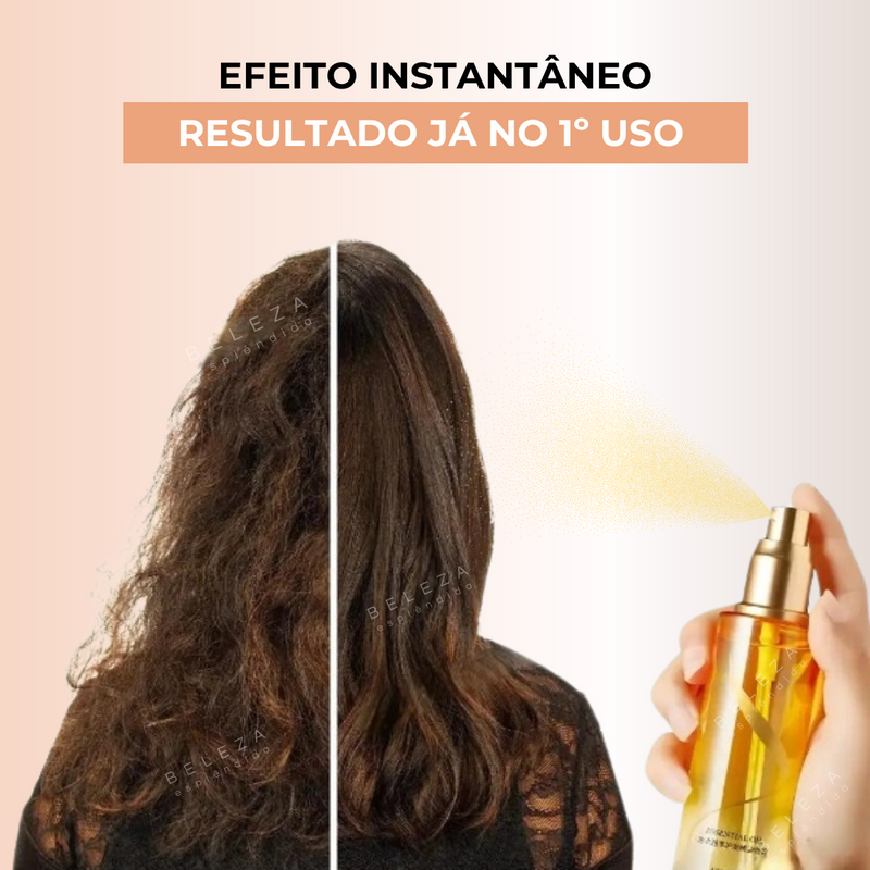 SelaFios Gold© 10 em 1: Spray Selador Multifuncional Coreano (Pague 01 Leve 02)