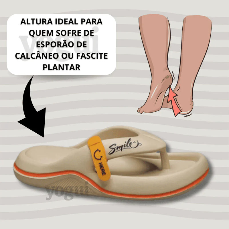 Chinelo Ortopédico Top Comfort Smile Yogui