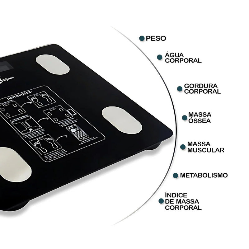 Balança SmartBody com Bioimpedância