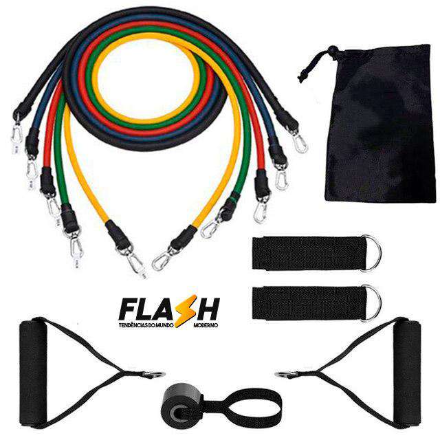 Kit Fitness - Elástico de Musculação